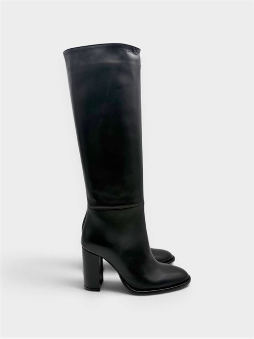 Damen-Lederstiefel IL LACCIO | 2461VITELLONERO